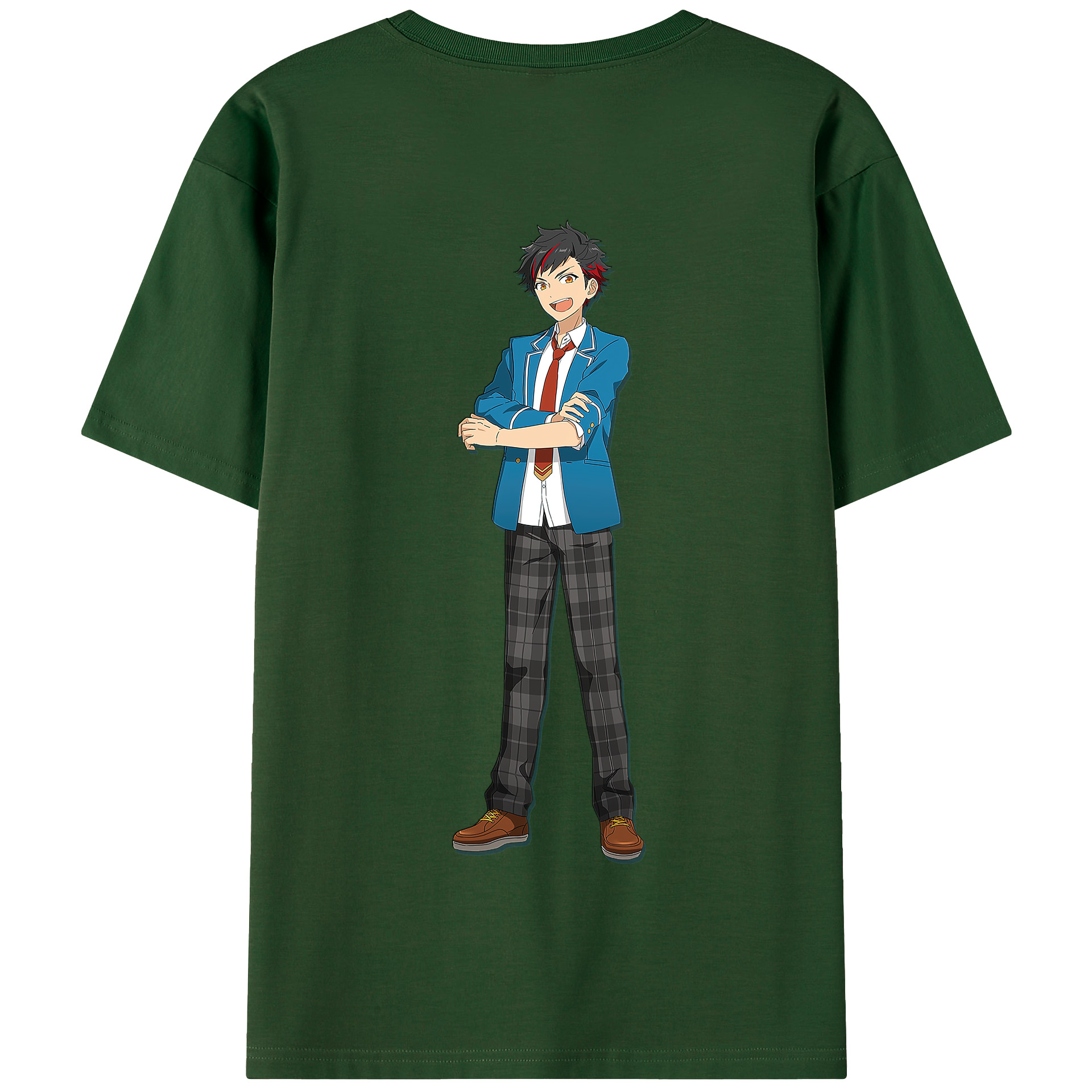 （画像用） あんさんぶるスターズ! Ensemble Stars 綿100％半袖Tシャツ（背面プリント）